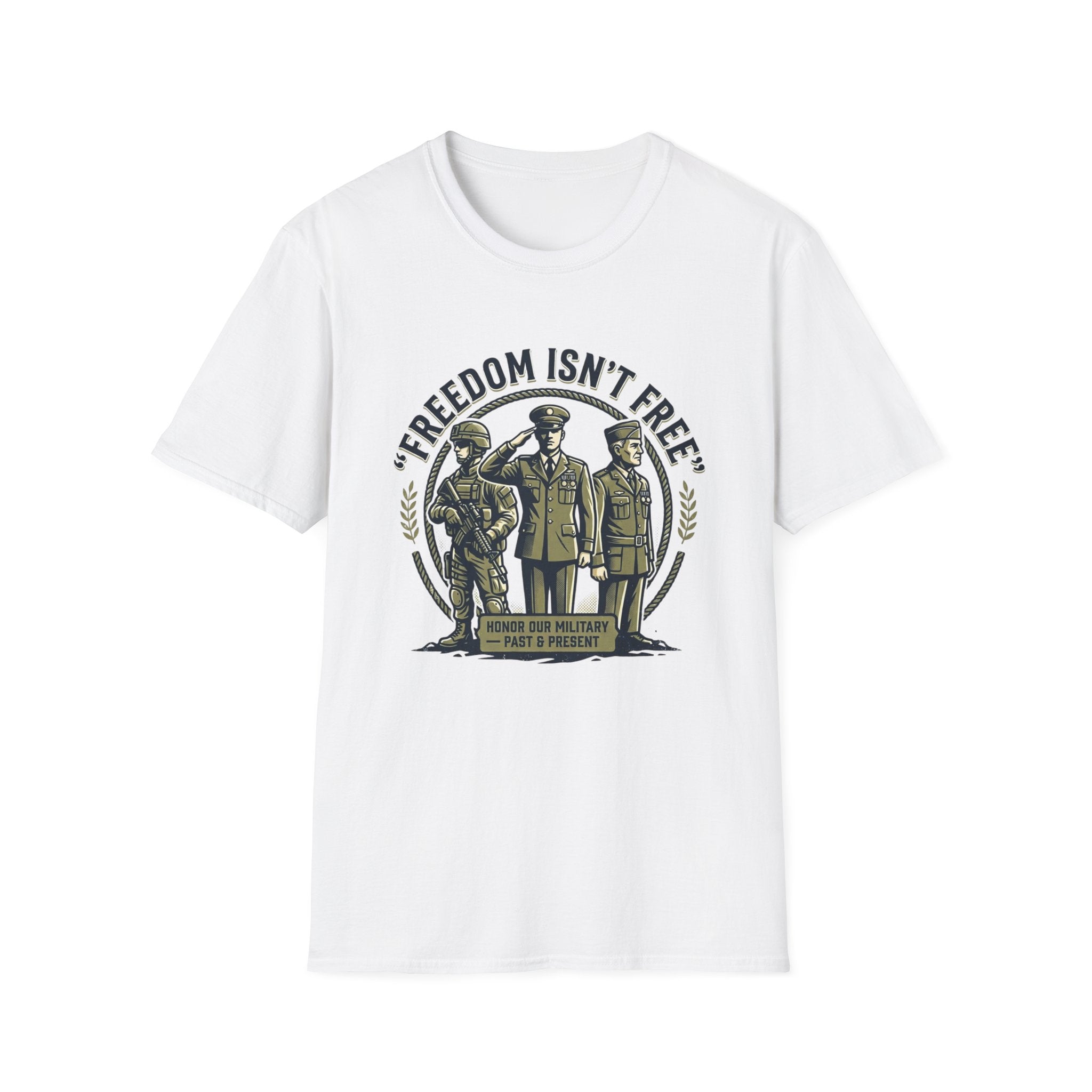 Freedom Isn't Free Military Tribute T-Shirt