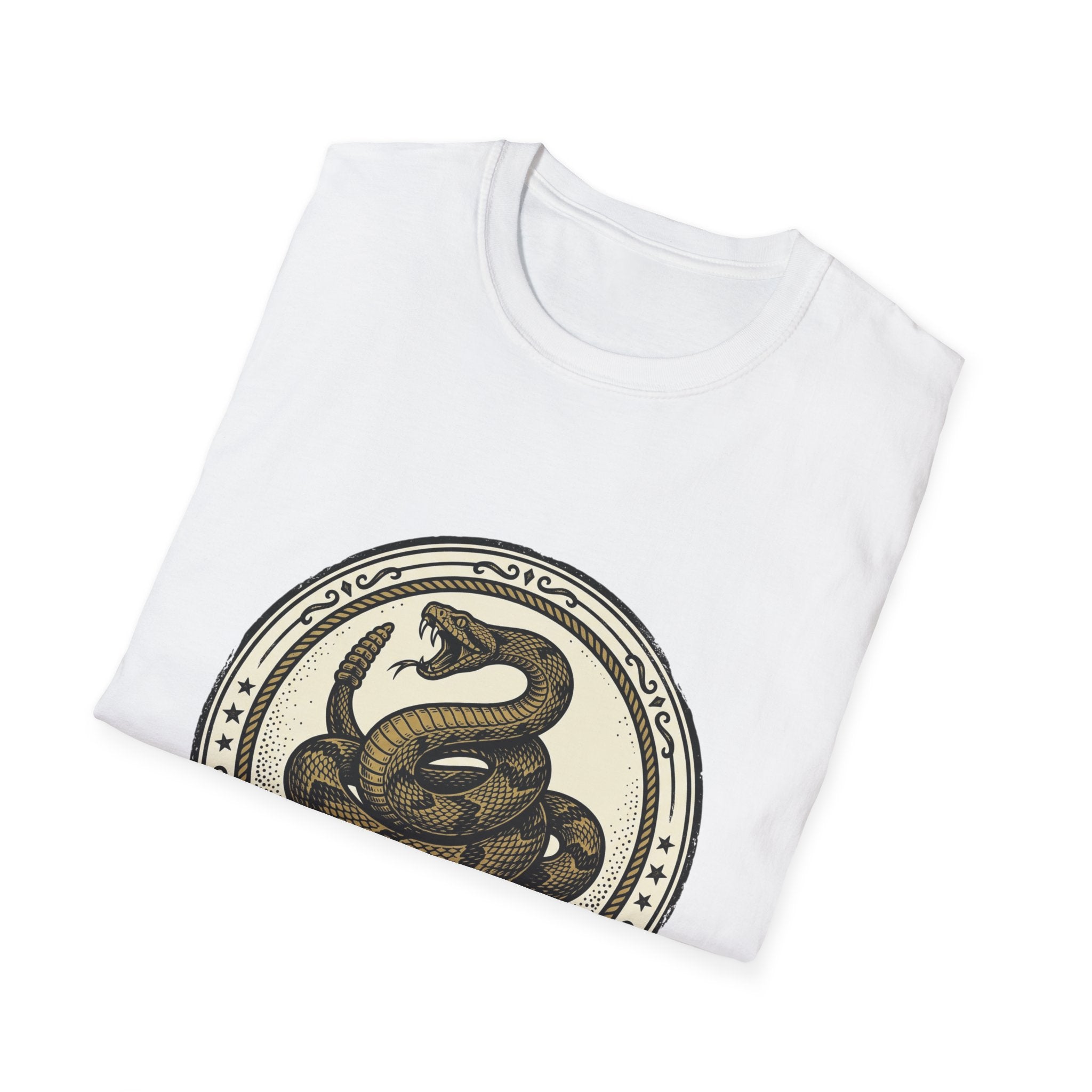 Don't Tread On Me Snake T-Shirt — Gadsden Flag Vintage Patriotic Tee