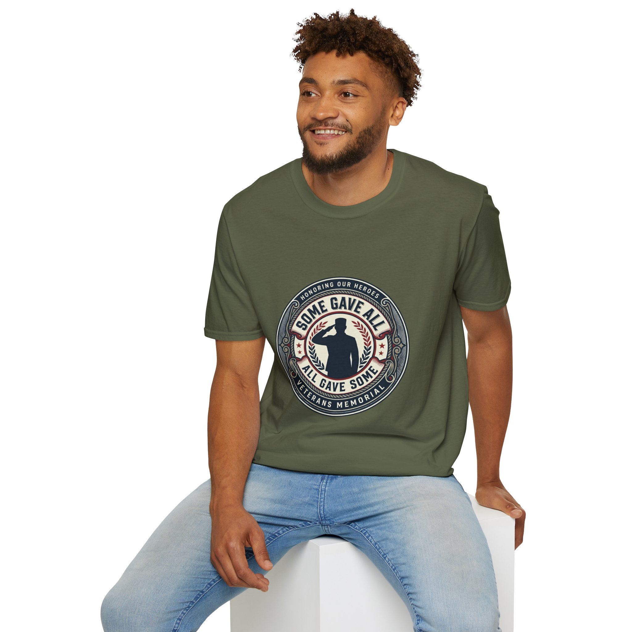 Veterans Memorial T-Shirt — "Some Gave All, All Gave Some" Tribute Tee