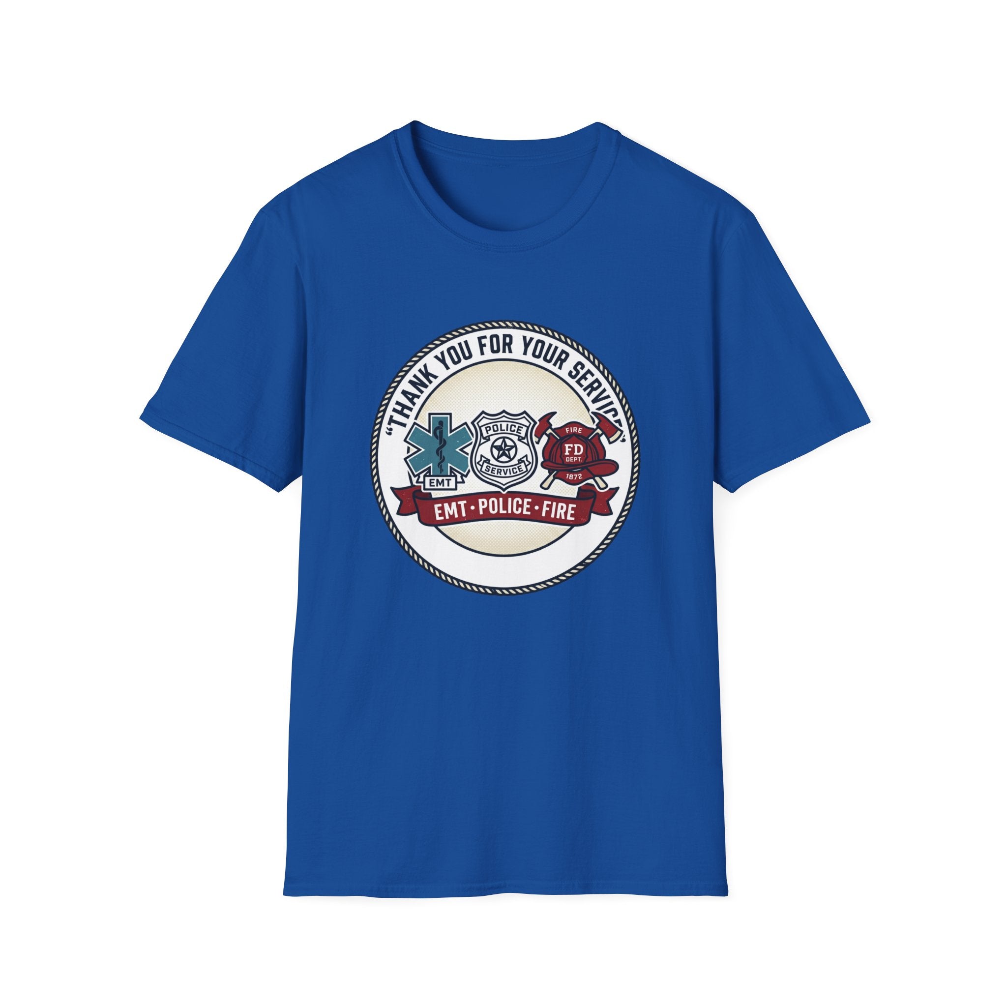 EMT • Police • Fire 'Thank You For Your Service' T-Shirt