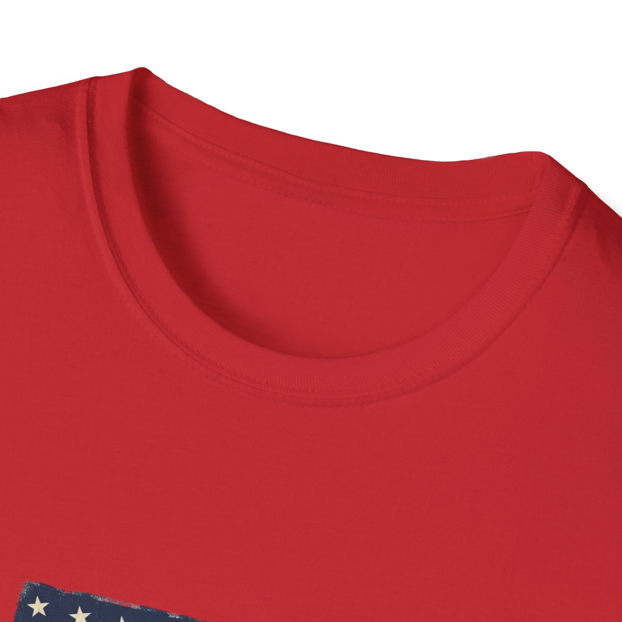 Freedom Isn't Free T-Shirt — Distressed American Flag Patriotic Tee
