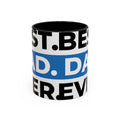 Best. Dad. Ever. Accent Coffee Mug – 11/15oz Gift for Father’s Day