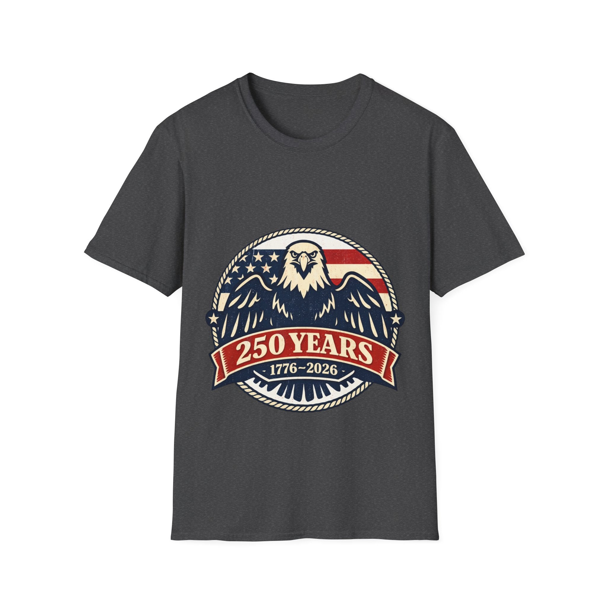 250 Years Eagle T-Shirt – 1776–2026 American Anniversary Patriotic Tee