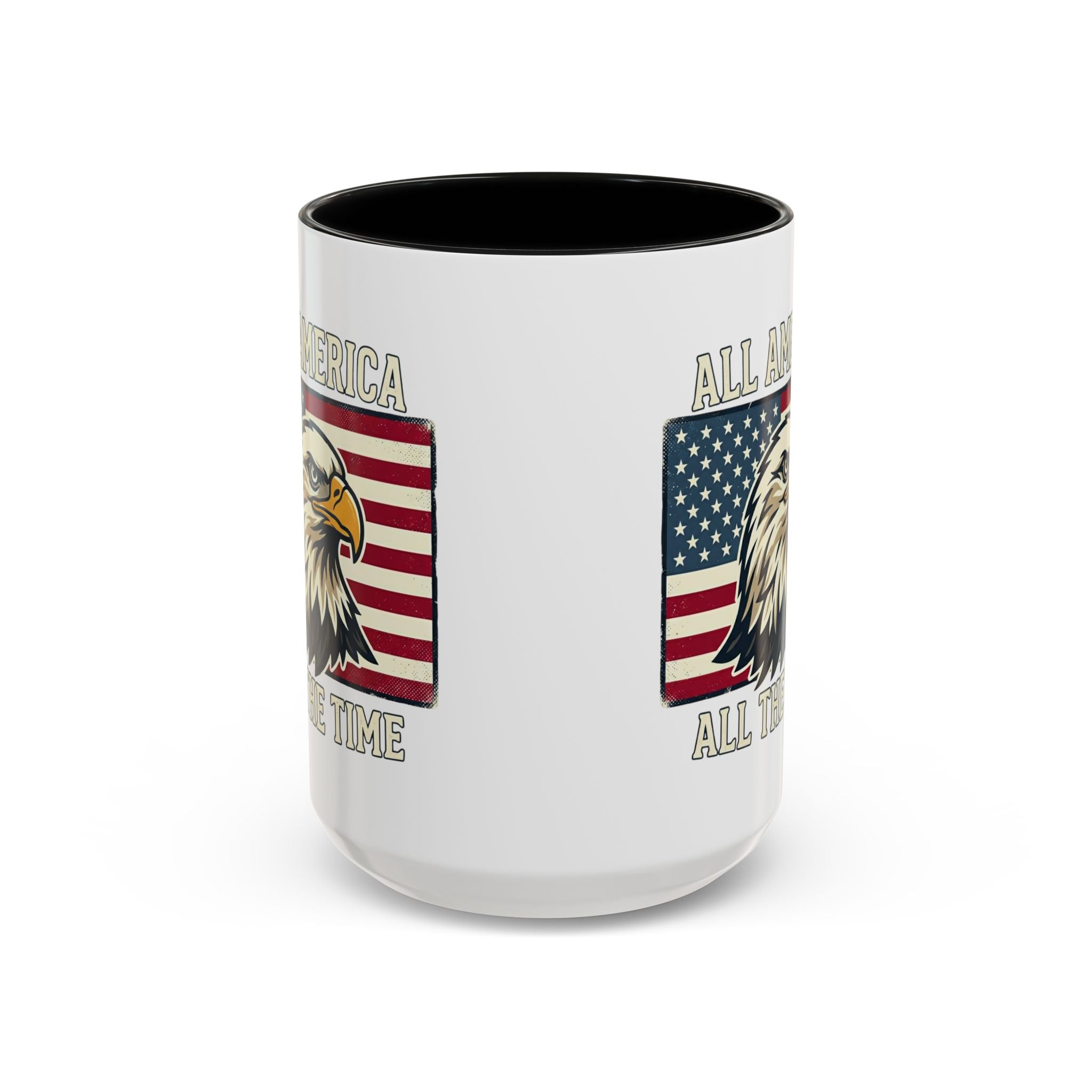 All America Eagle Coffee Mug — Patriotic 11oz Accent Mug