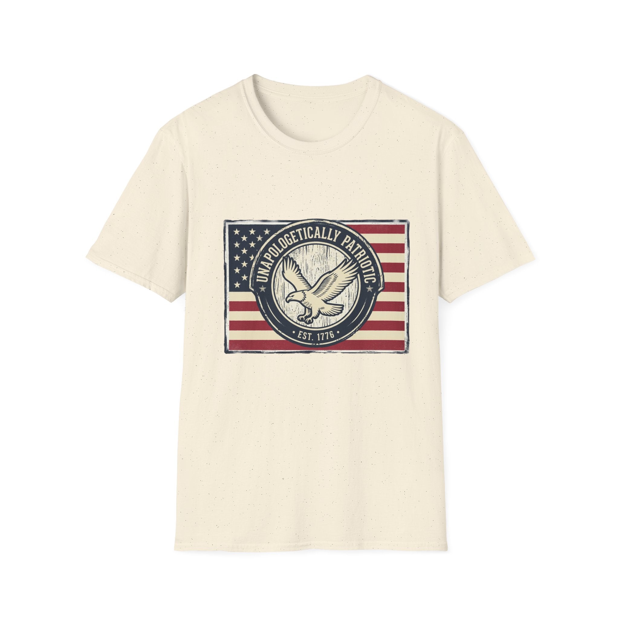 Patriotic Eagle T-Shirt — Unapologetically Patriotic American Flag Tee