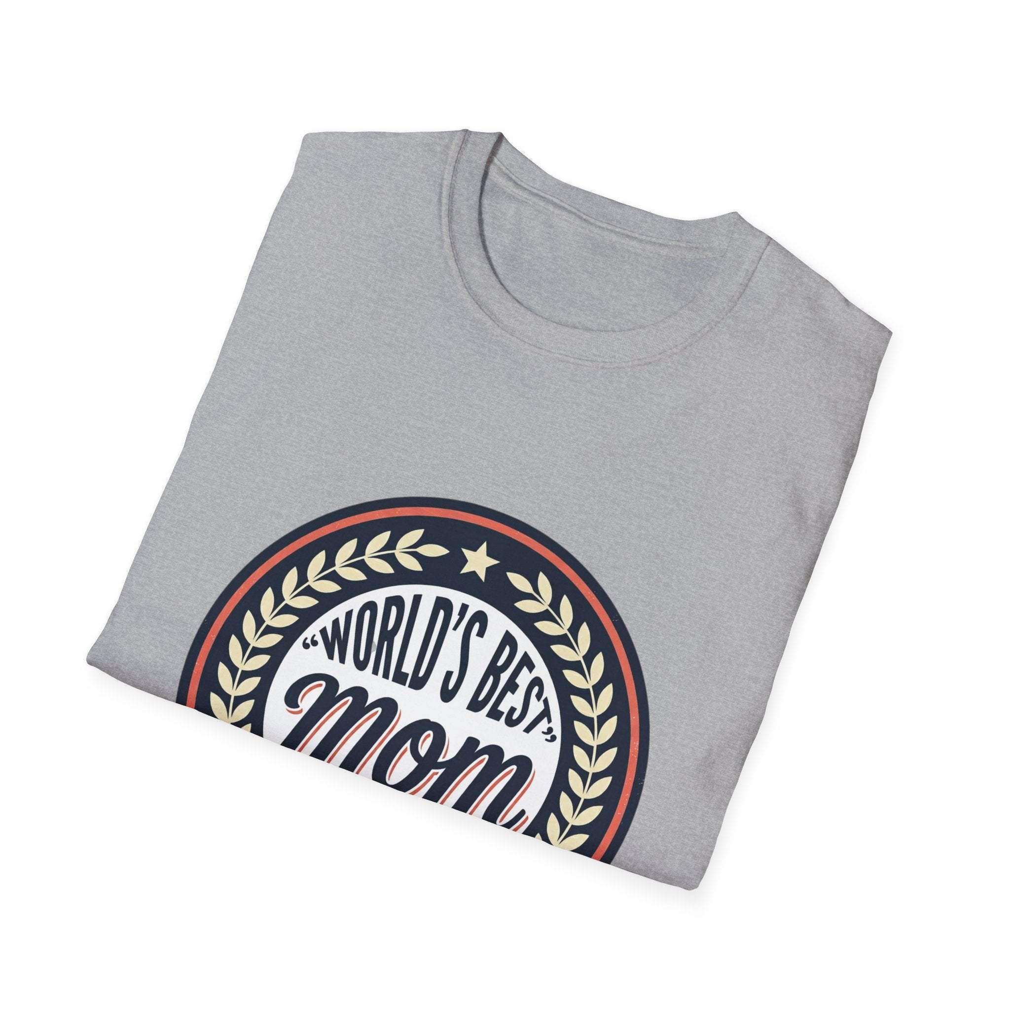 World's Best Mom T-Shirt – Vintage Badge Mother's Day Tee