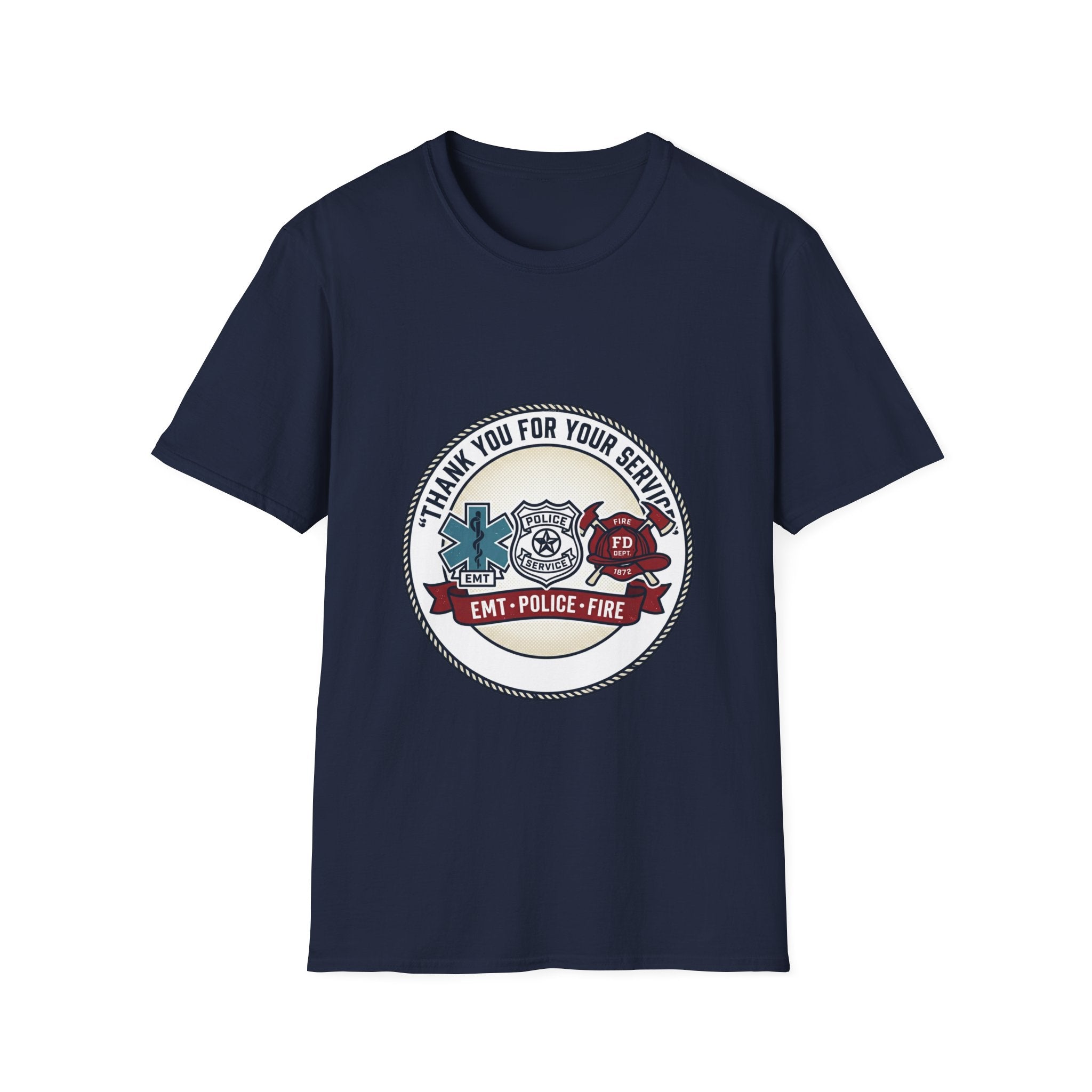 EMT • Police • Fire 'Thank You For Your Service' T-Shirt