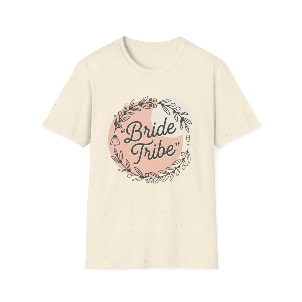 Bride Tribe T-Shirt — Floral Mother of the Bride Tee