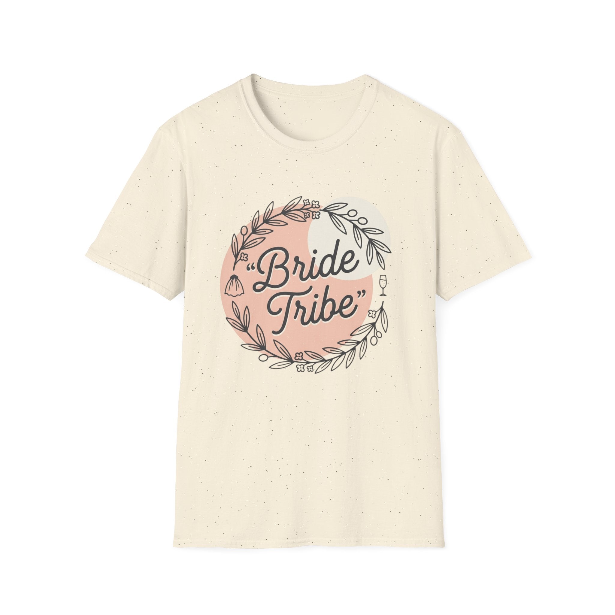 Bride Tribe T-Shirt — Floral Mother of the Bride Tee