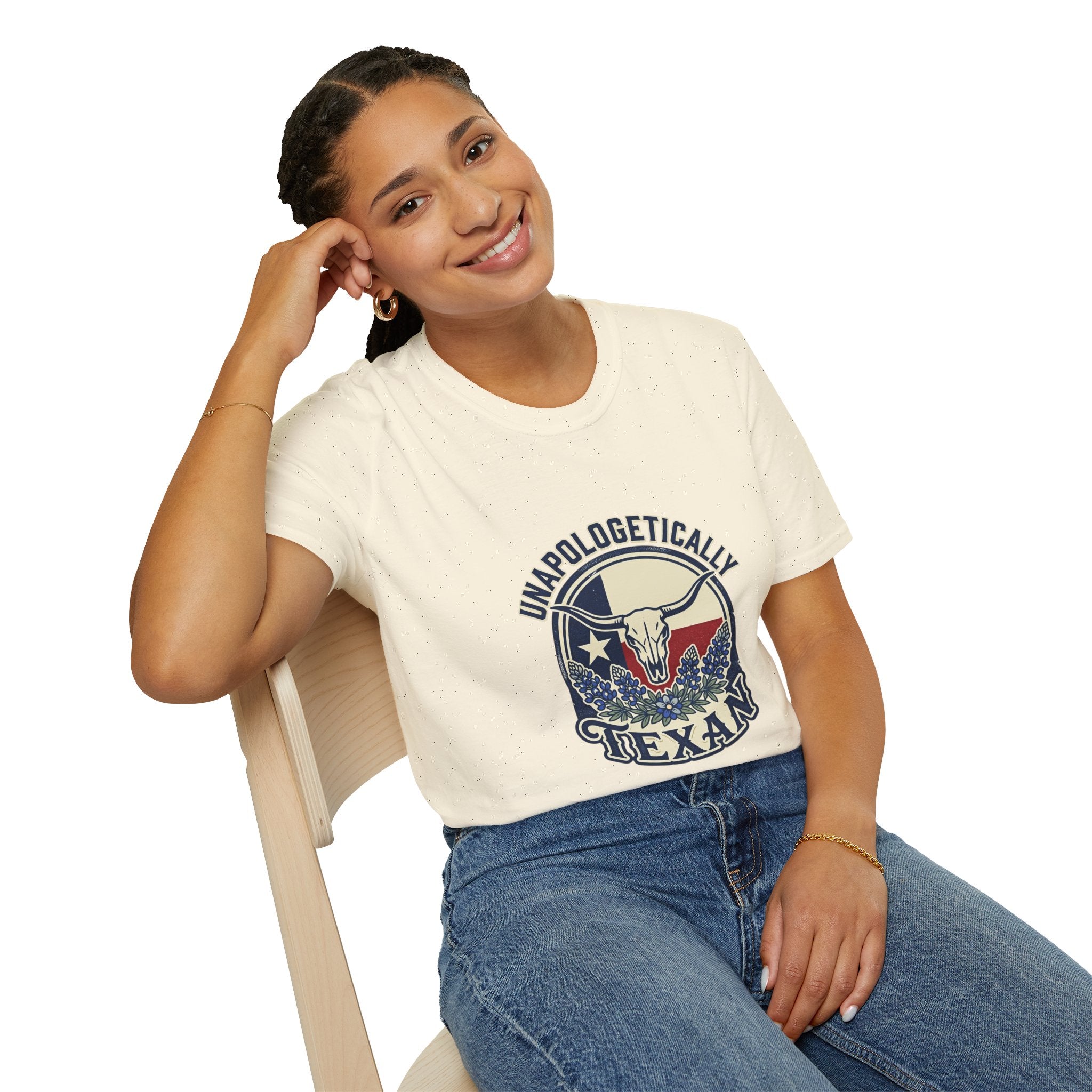 Unapologetically Texan T-Shirt — Retro Longhorn Texas Pride Tee