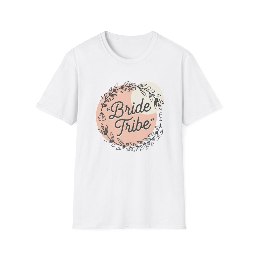 Bride Tribe T-Shirt — Boho Floral Bachelorette Tee