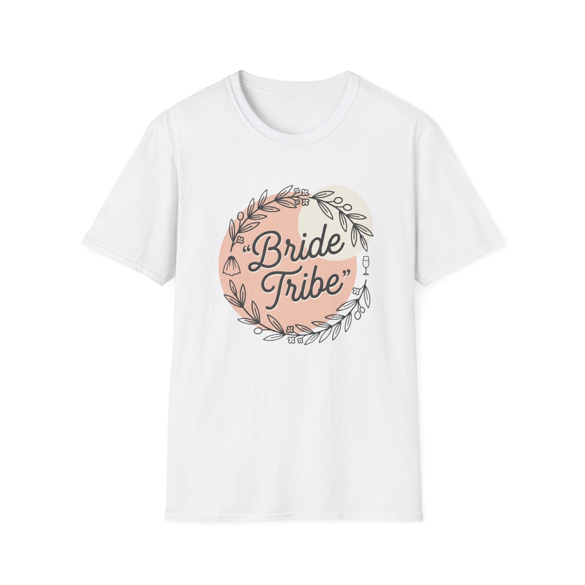 Bride Tribe T-Shirt — Boho Floral Bachelorette Tee