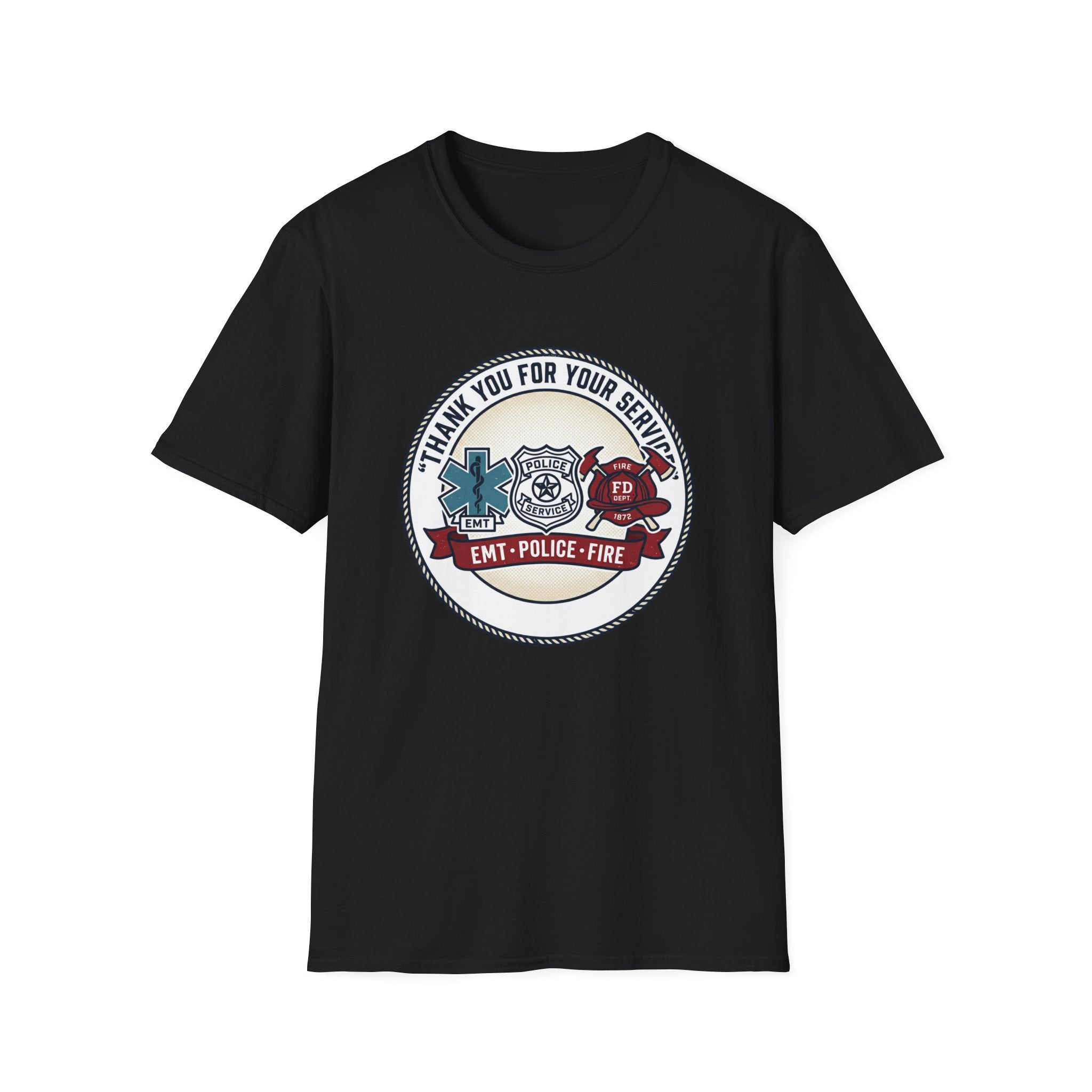 EMT • Police • Fire 'Thank You For Your Service' T-Shirt
