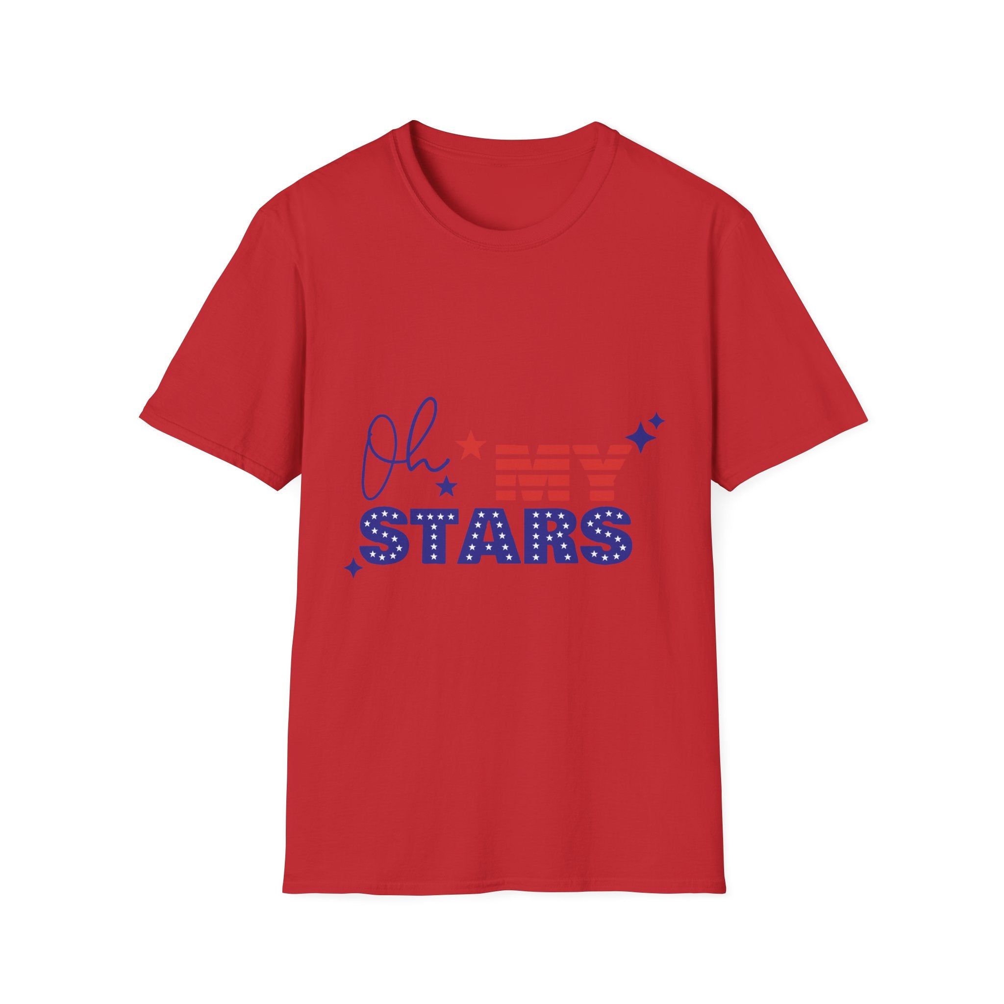 Oh My Stars T-Shirt – Patriotic 4th of July Graphic Tee
