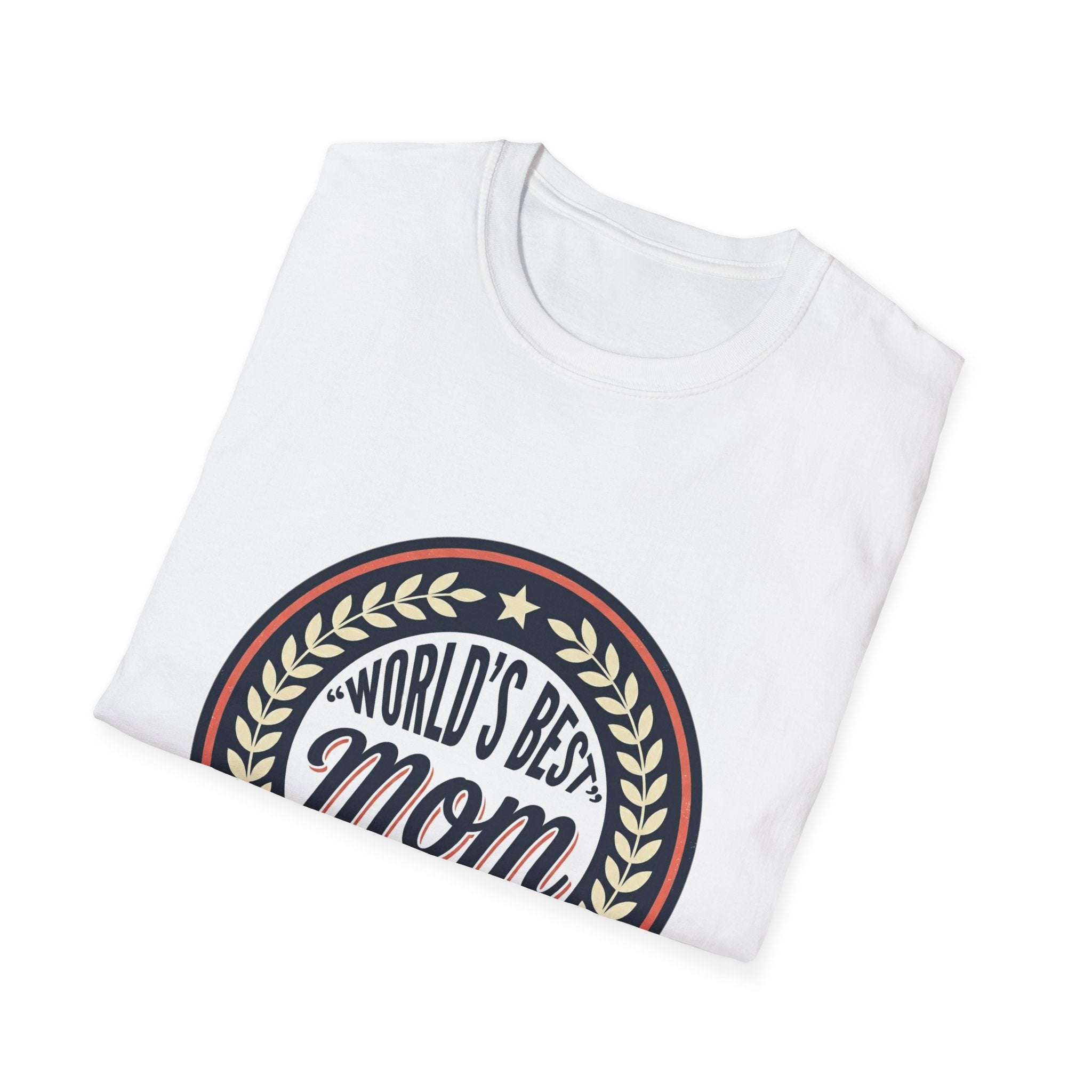 World's Best Mom T-Shirt – Vintage Badge Mother's Day Tee