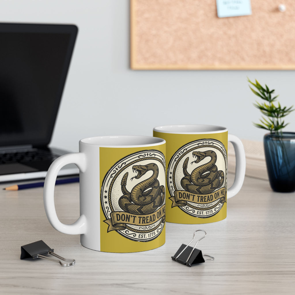 Mug — Vintage Tax Dollar Seal Design (11oz)
