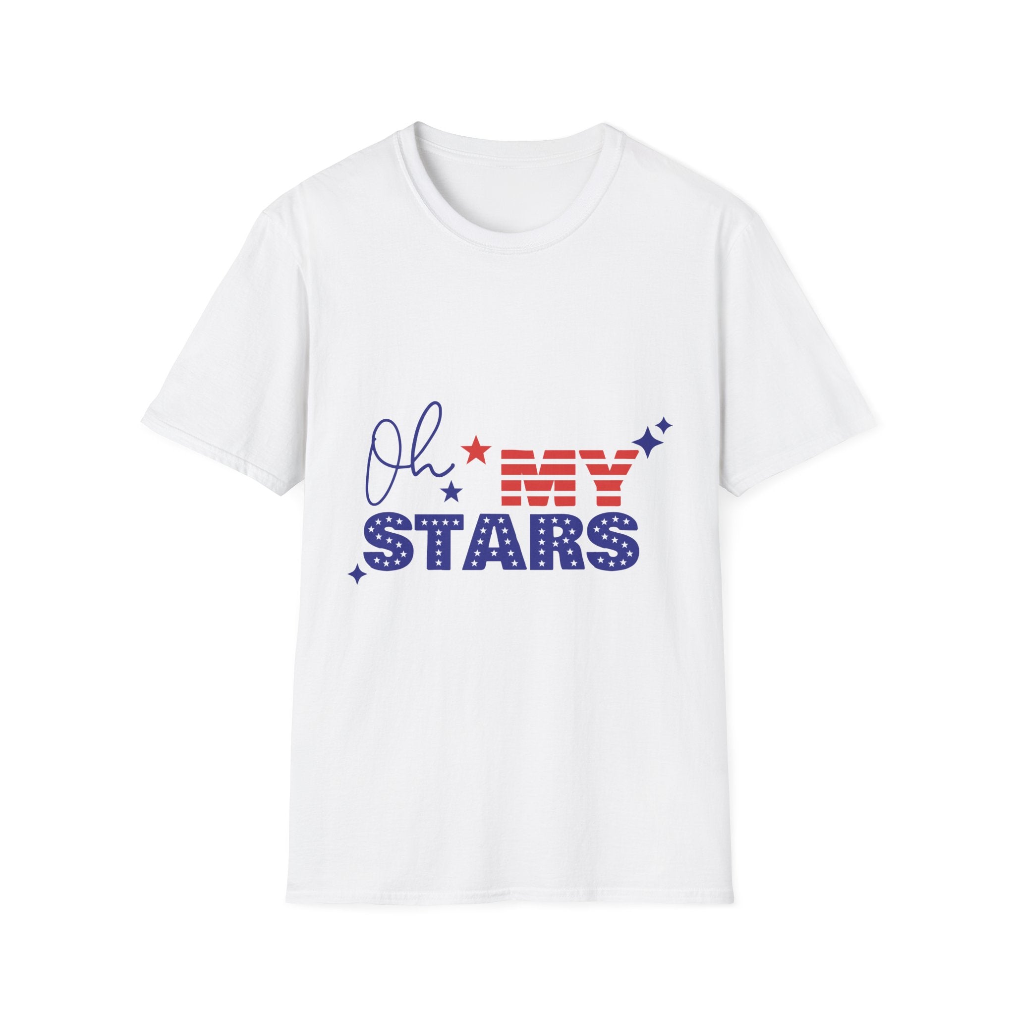 Oh My Stars T-Shirt – Patriotic 4th of July Graphic Tee