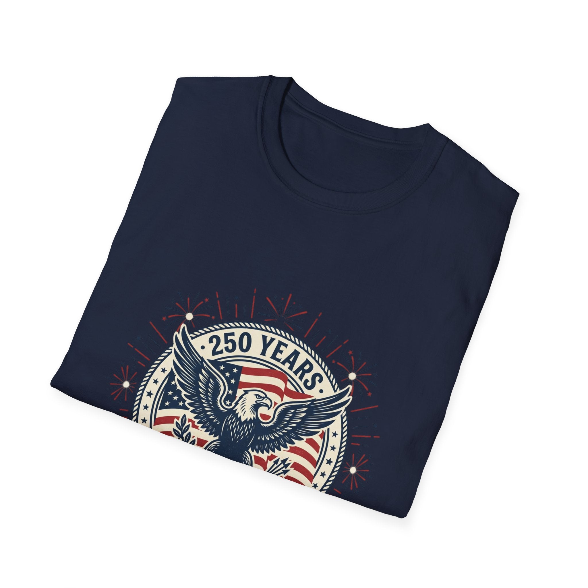 250 Years 1776–2026 Eagle T-Shirt — Patriotic American Independence Shirt