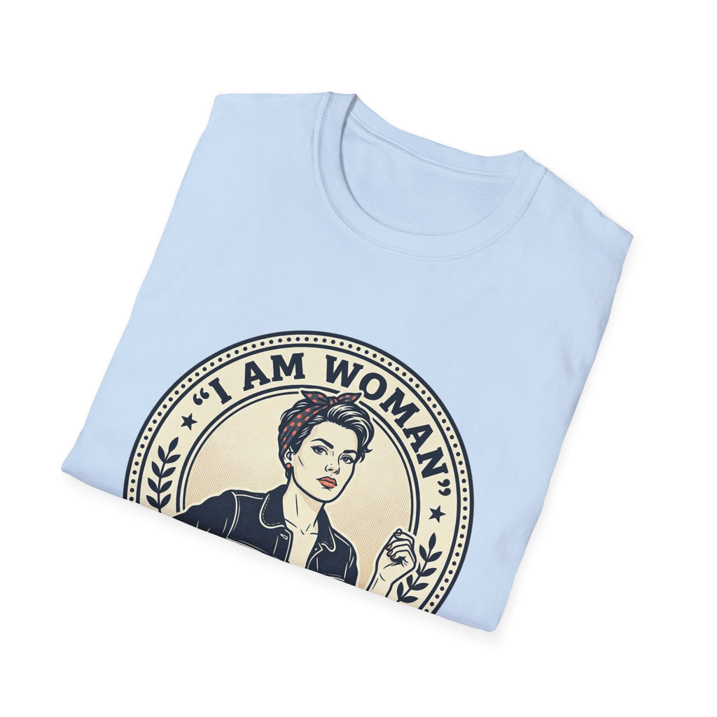 Woman Don’t Try Me T-Shirt — Vintage Feminist Graphic Tee
