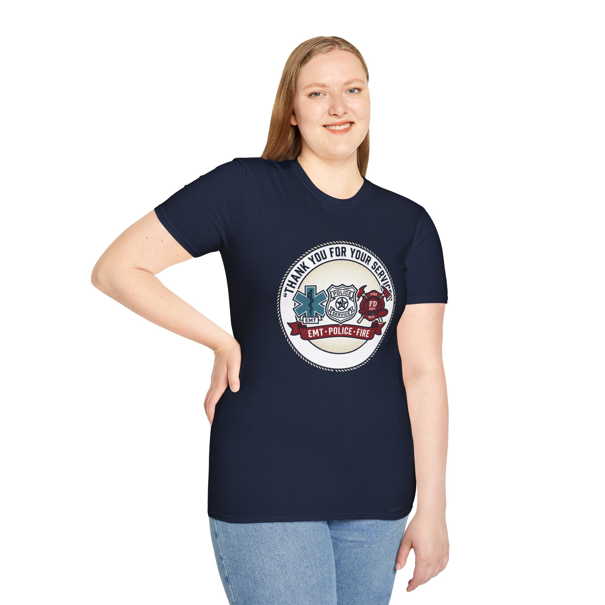 EMT • Police • Fire 'Thank You For Your Service' T-Shirt