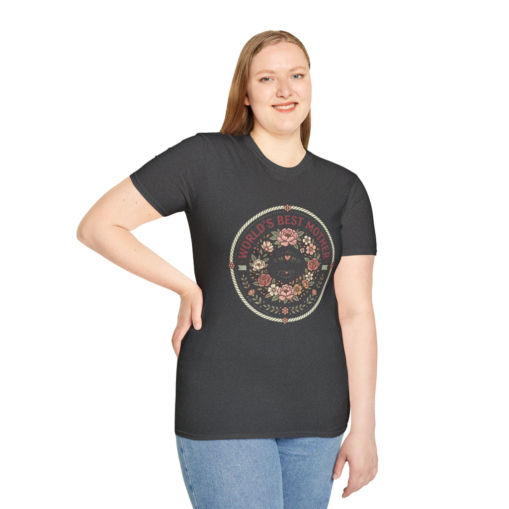 World's Best Mother Floral T-Shirt