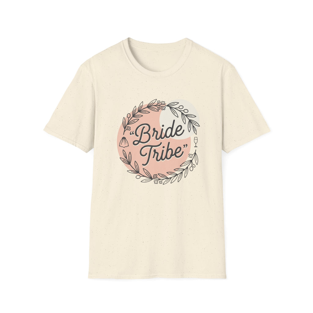 Bride Tribe T-Shirt — Boho Floral Bachelorette Tee