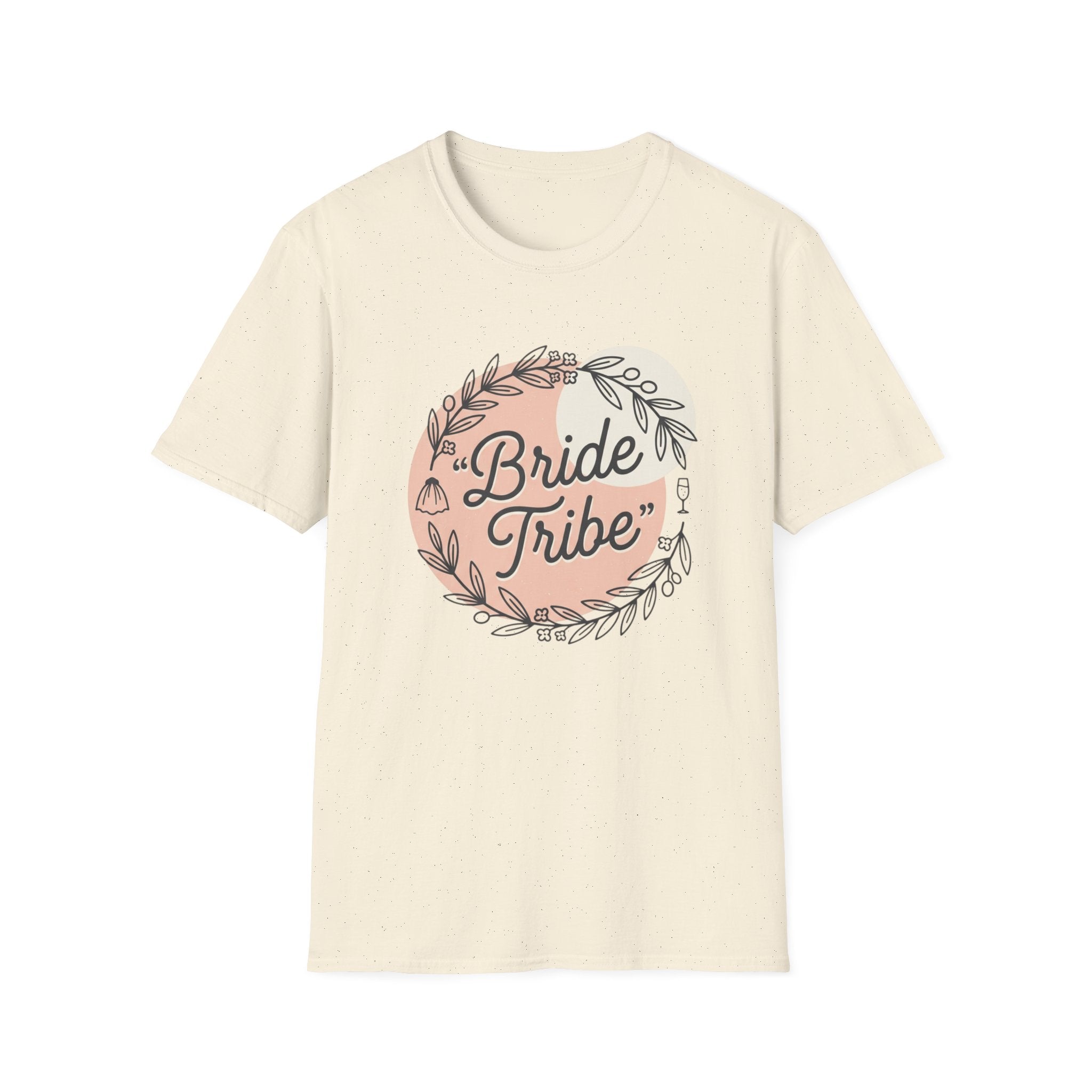 Bride Tribe T-Shirt — Boho Floral Bachelorette Tee
