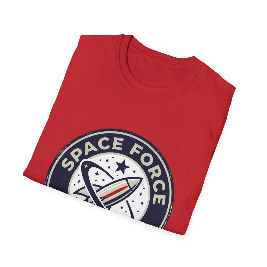 Space Force USA T‑Shirt — Retro Rocket Patch Tee