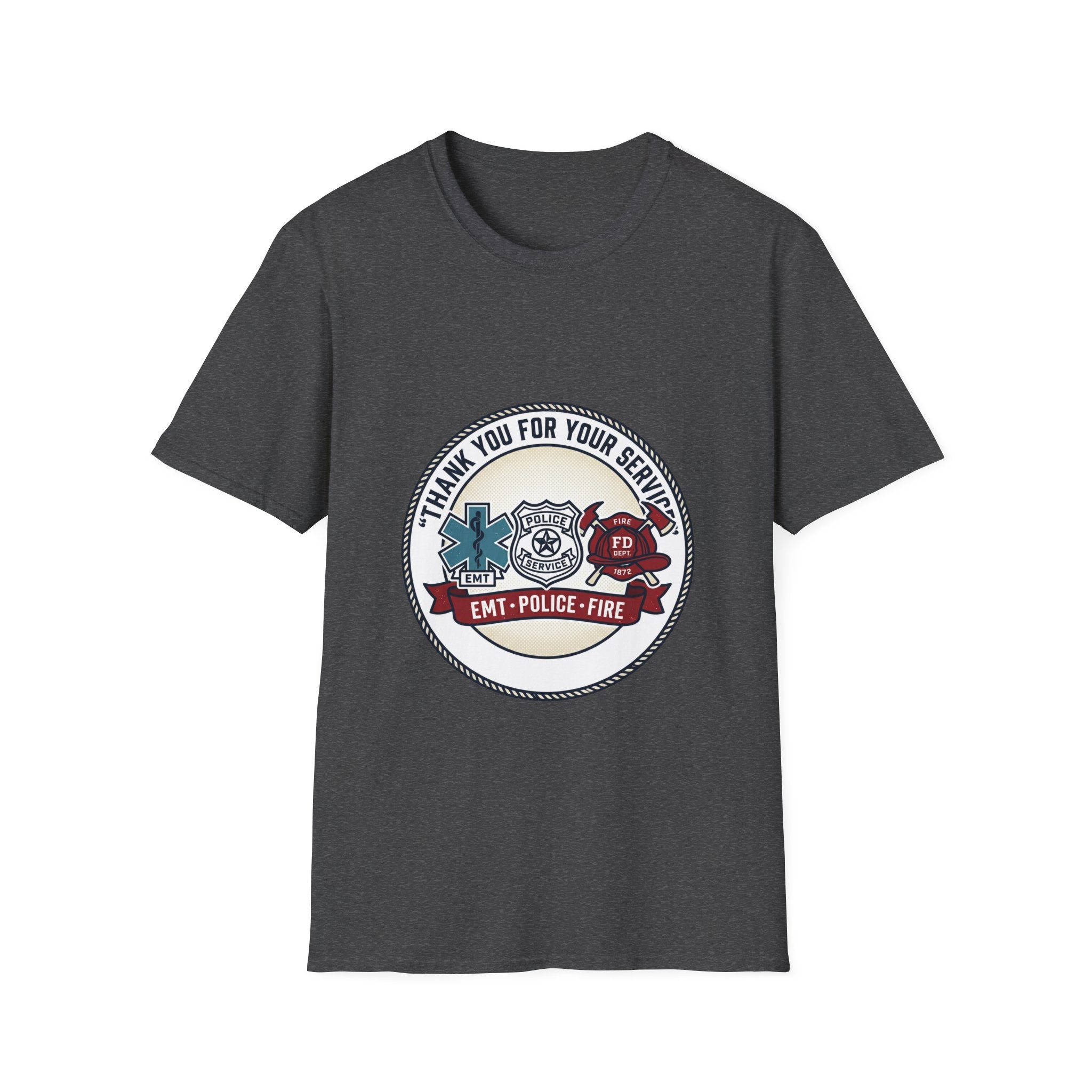 EMT • Police • Fire 'Thank You For Your Service' T-Shirt