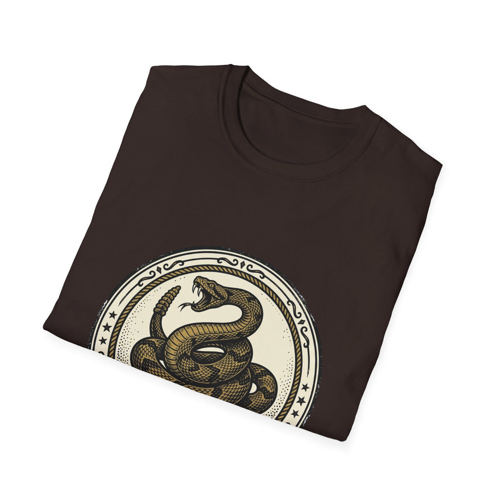 Don't Tread On Me Snake T-Shirt — Gadsden Flag Vintage Patriotic Tee