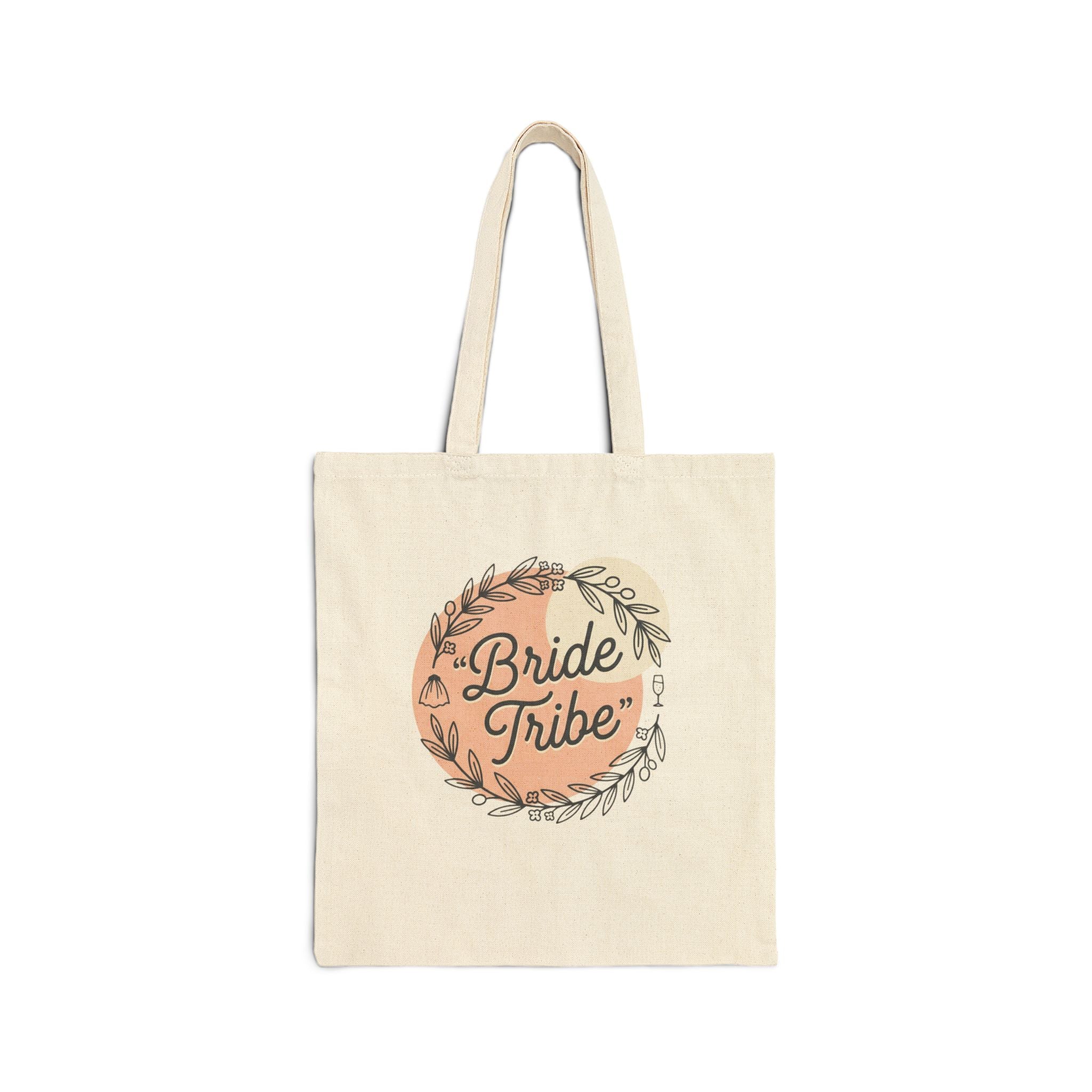 Bride Tribe Canvas Tote Bag – Bachelorette Party Bridal Shower Gift