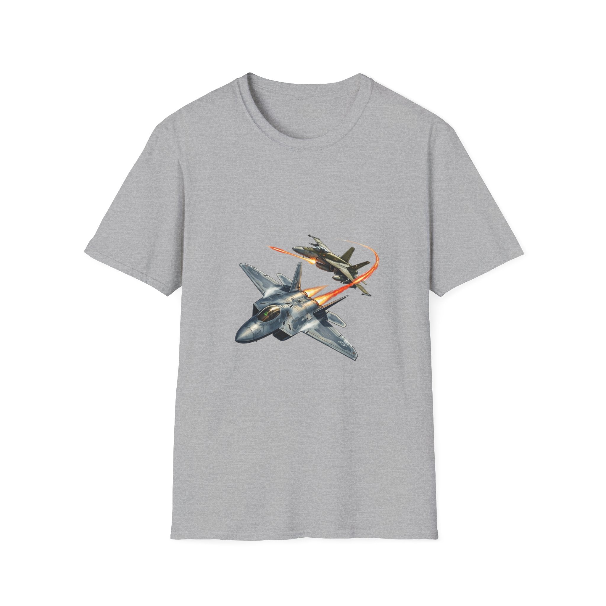 Jet Fighter T-Shirt — Vintage Military Aviation Graphic Tee