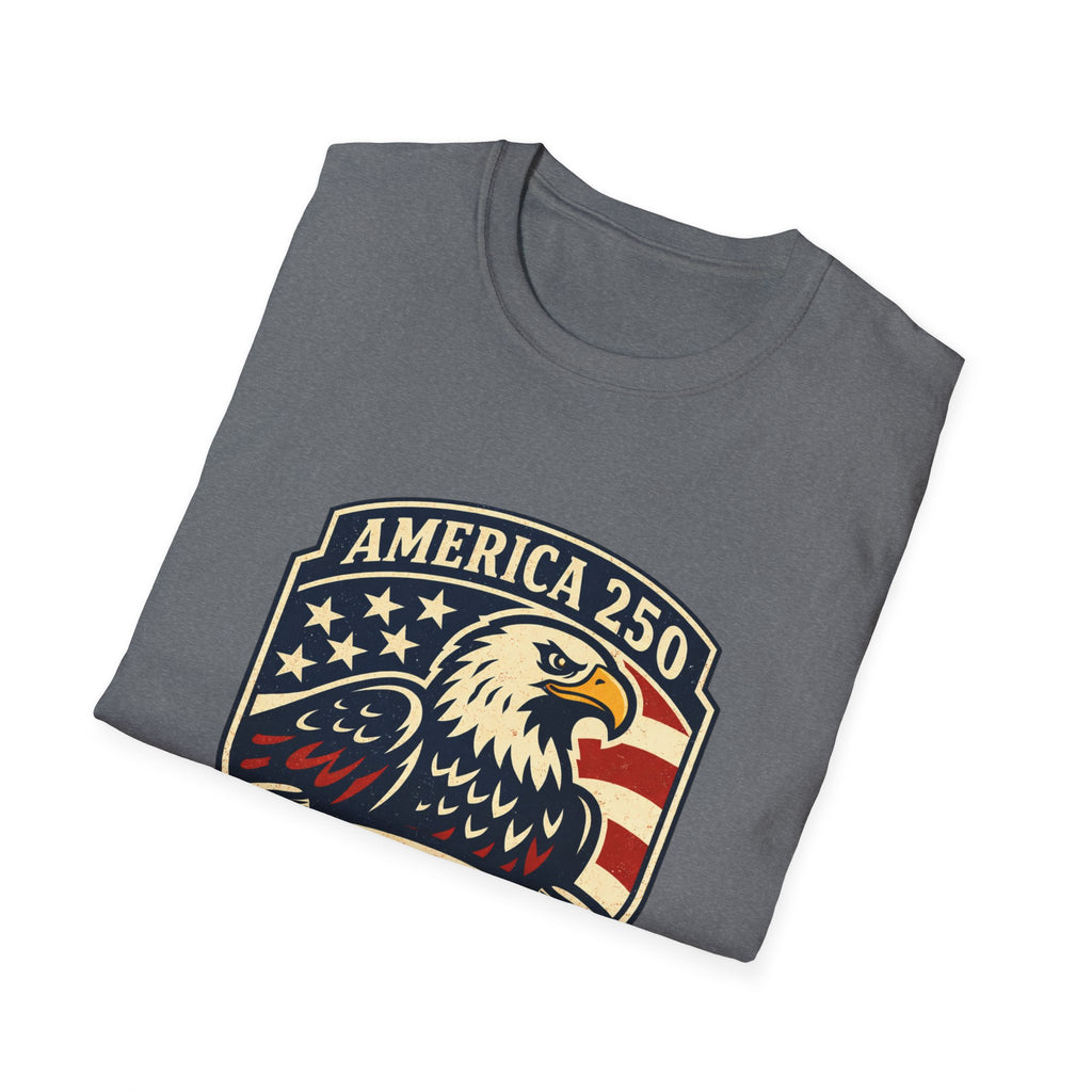 America 250 Eagle T-Shirt — 1776-2026 Patriotic Independence Day Shirt