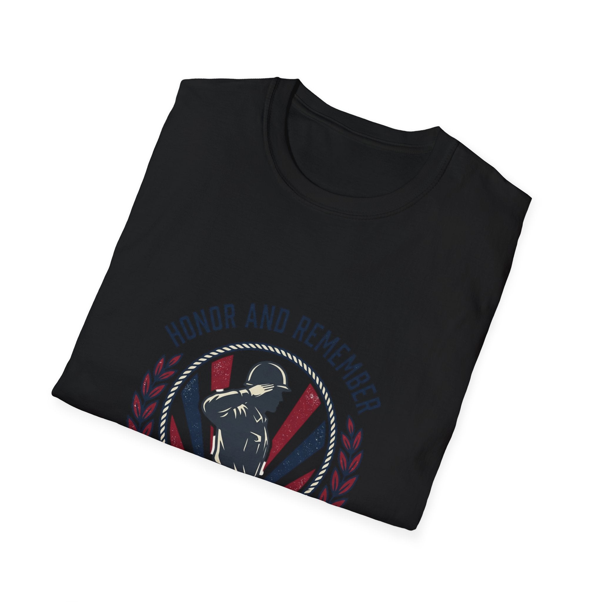 Veterans Tribute T-Shirt — "Honor and Remember" Memorial Tee