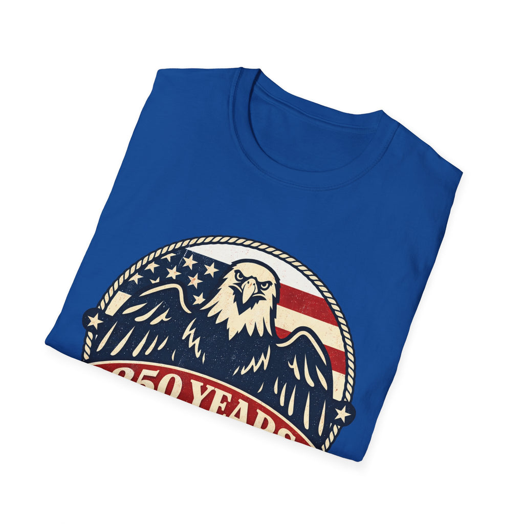 250 Years Eagle T-Shirt – 1776–2026 American Anniversary Patriotic Tee