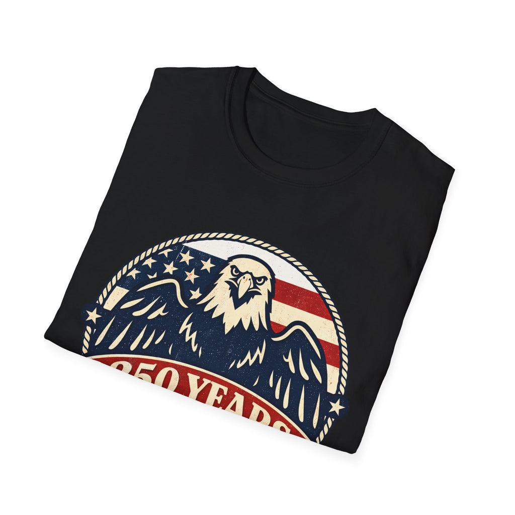 250 Years Eagle T-Shirt – 1776–2026 American Anniversary Patriotic Tee