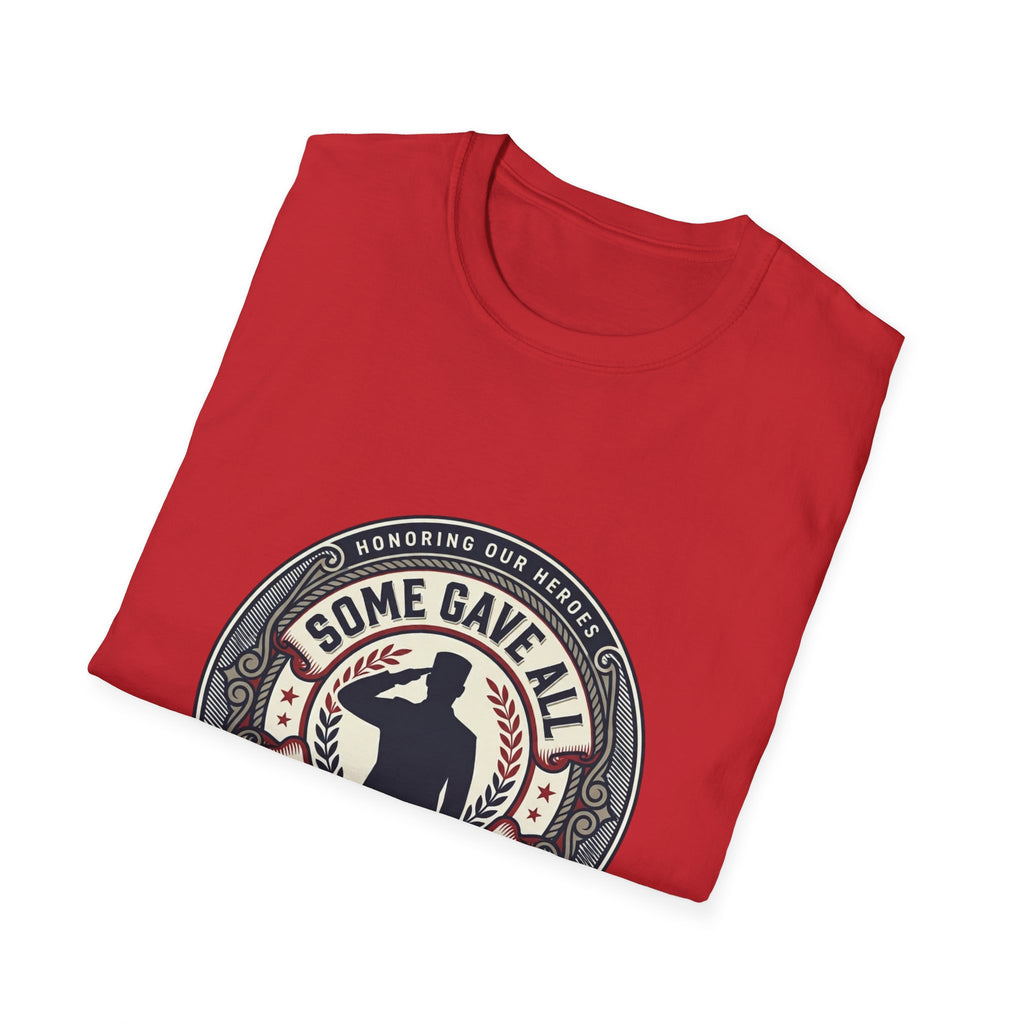 Veterans Memorial T-Shirt — "Some Gave All, All Gave Some" Tribute Tee