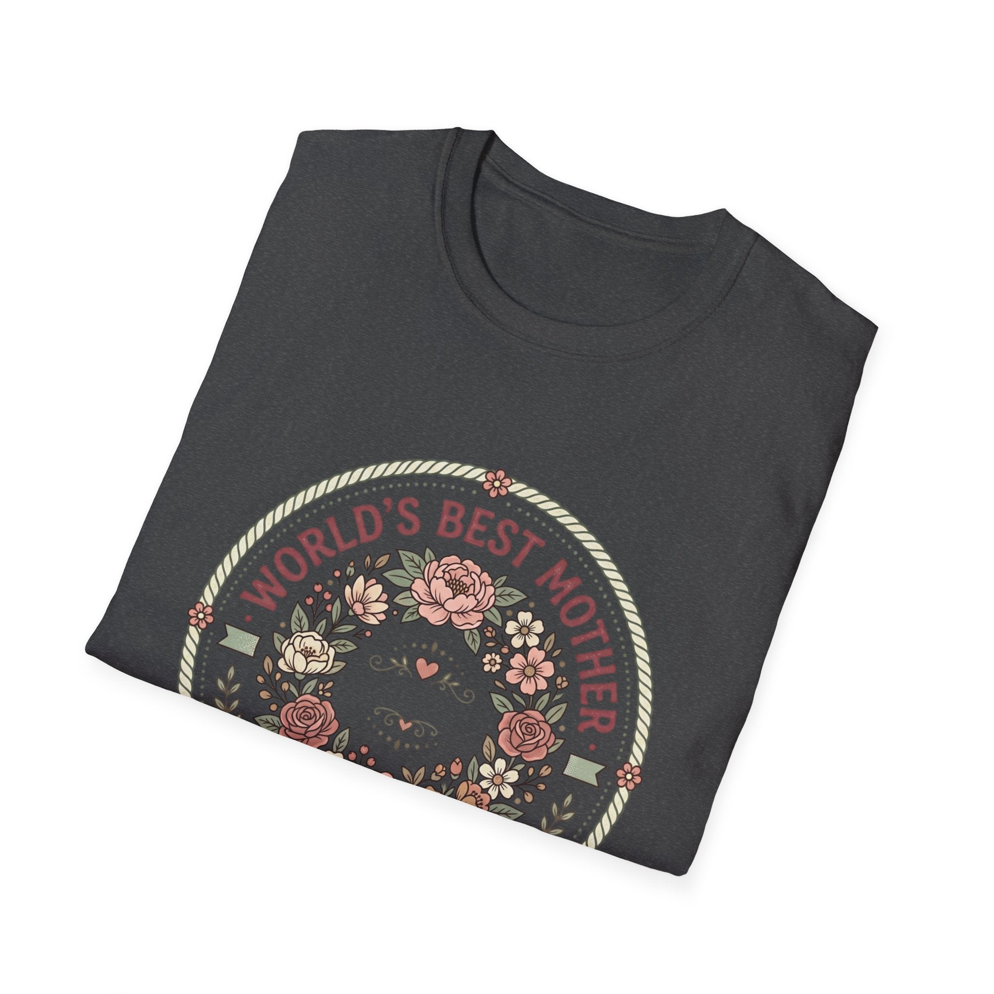 World's Best Mother Floral T-Shirt