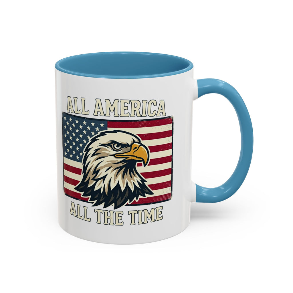 All America Eagle Coffee Mug — Patriotic 11oz Accent Mug