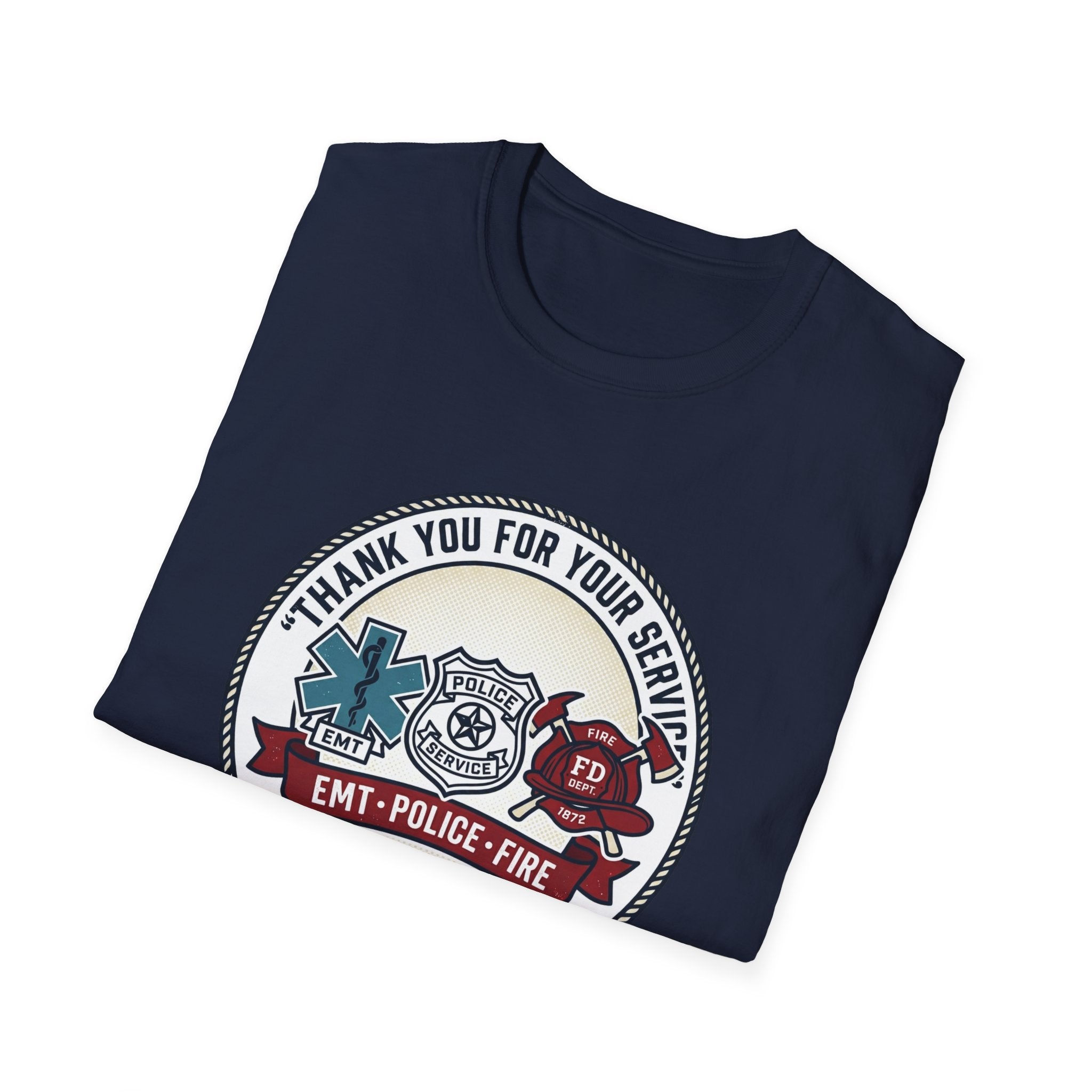 EMT • Police • Fire 'Thank You For Your Service' T-Shirt