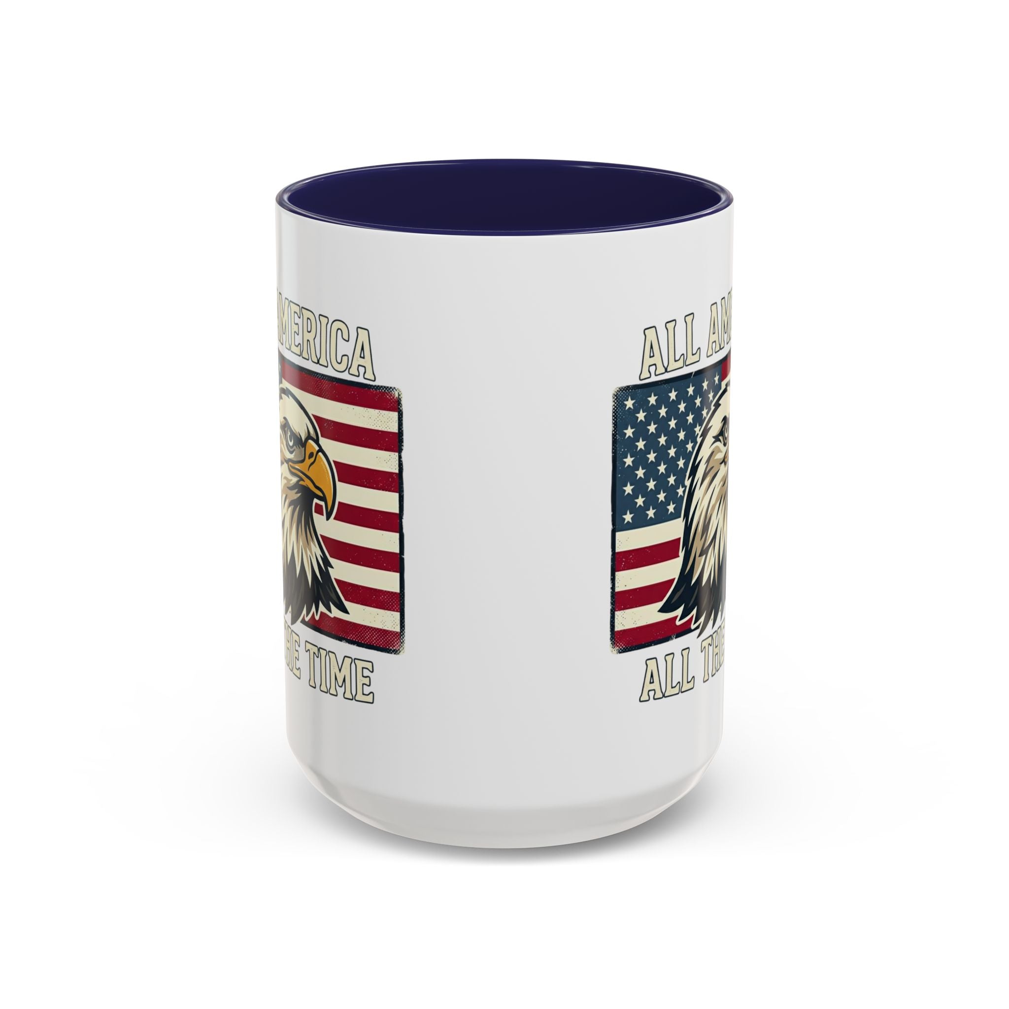 All America Eagle Coffee Mug — Patriotic 11oz Accent Mug