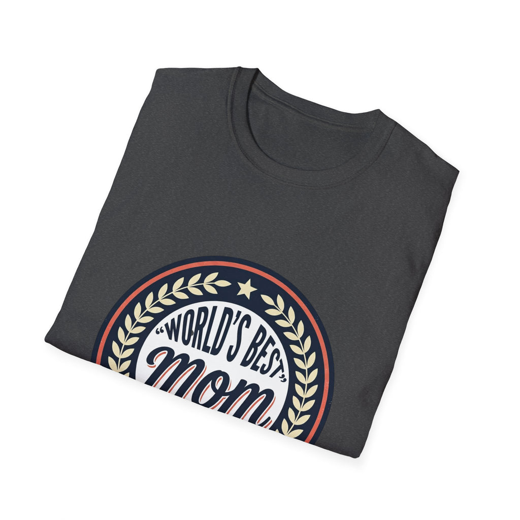 World's Best Mom T-Shirt – Vintage Badge Mother's Day Tee