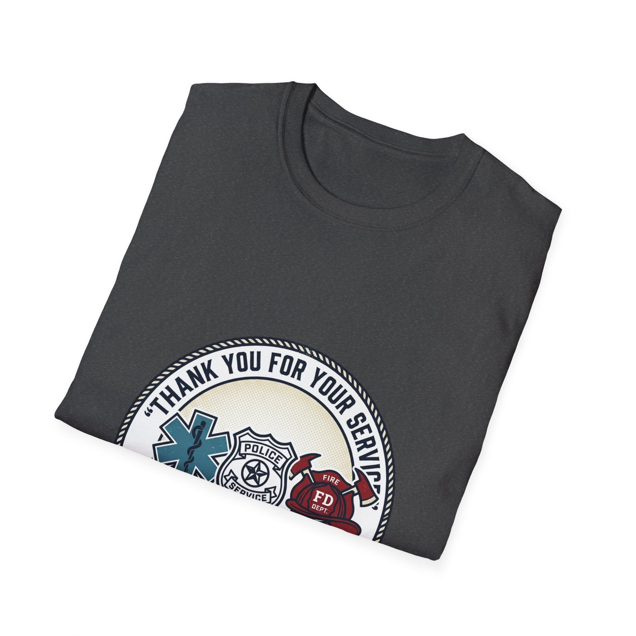 EMT • Police • Fire 'Thank You For Your Service' T-Shirt