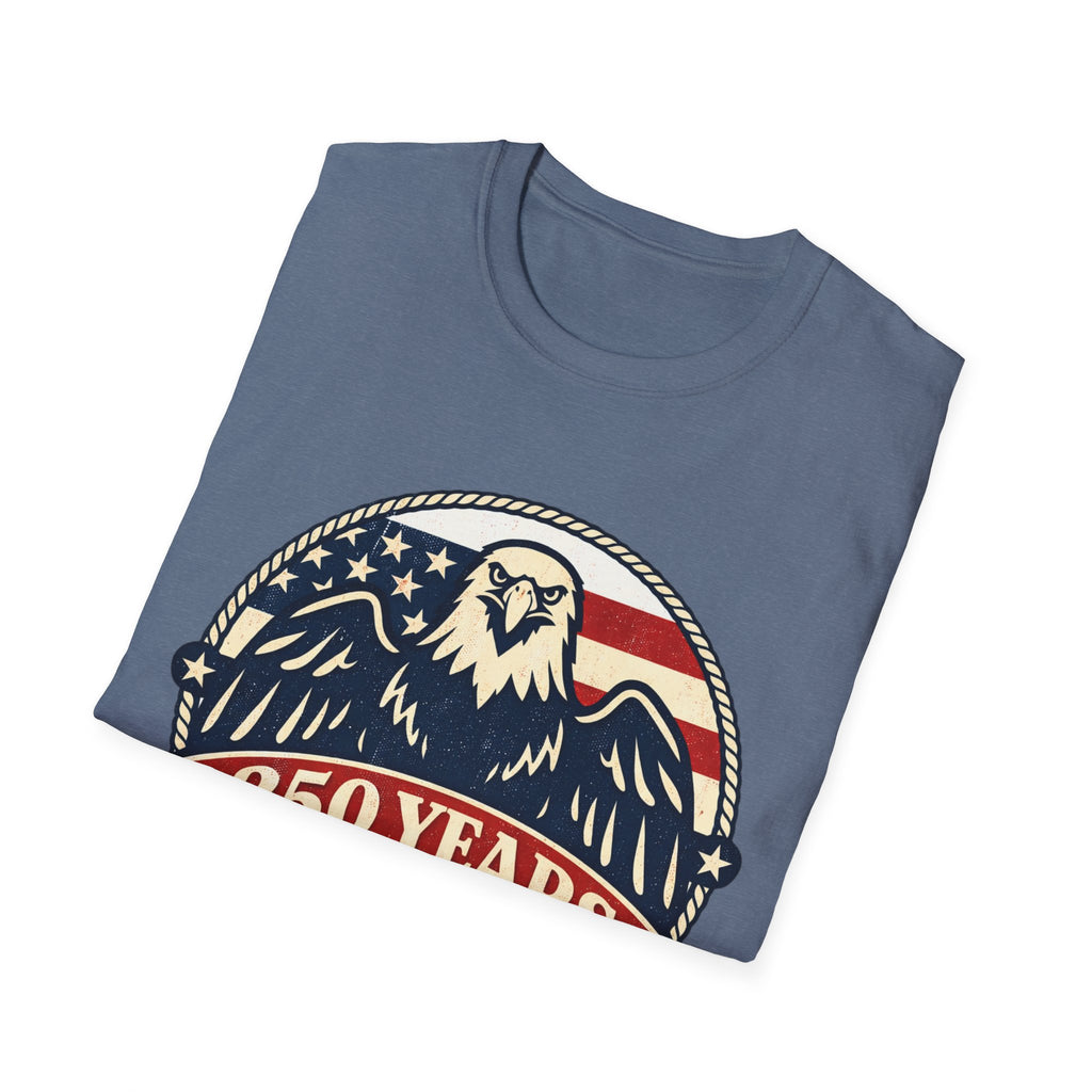 250 Years Eagle T-Shirt – 1776–2026 American Anniversary Patriotic Tee