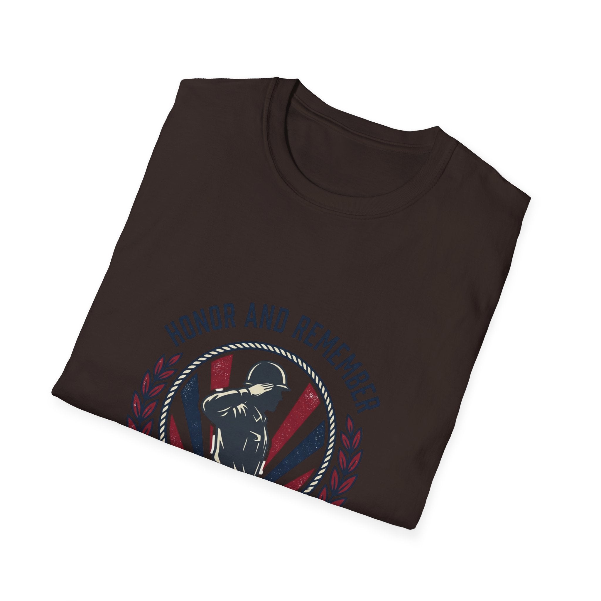 Veterans Tribute T-Shirt — "Honor and Remember" Memorial Tee