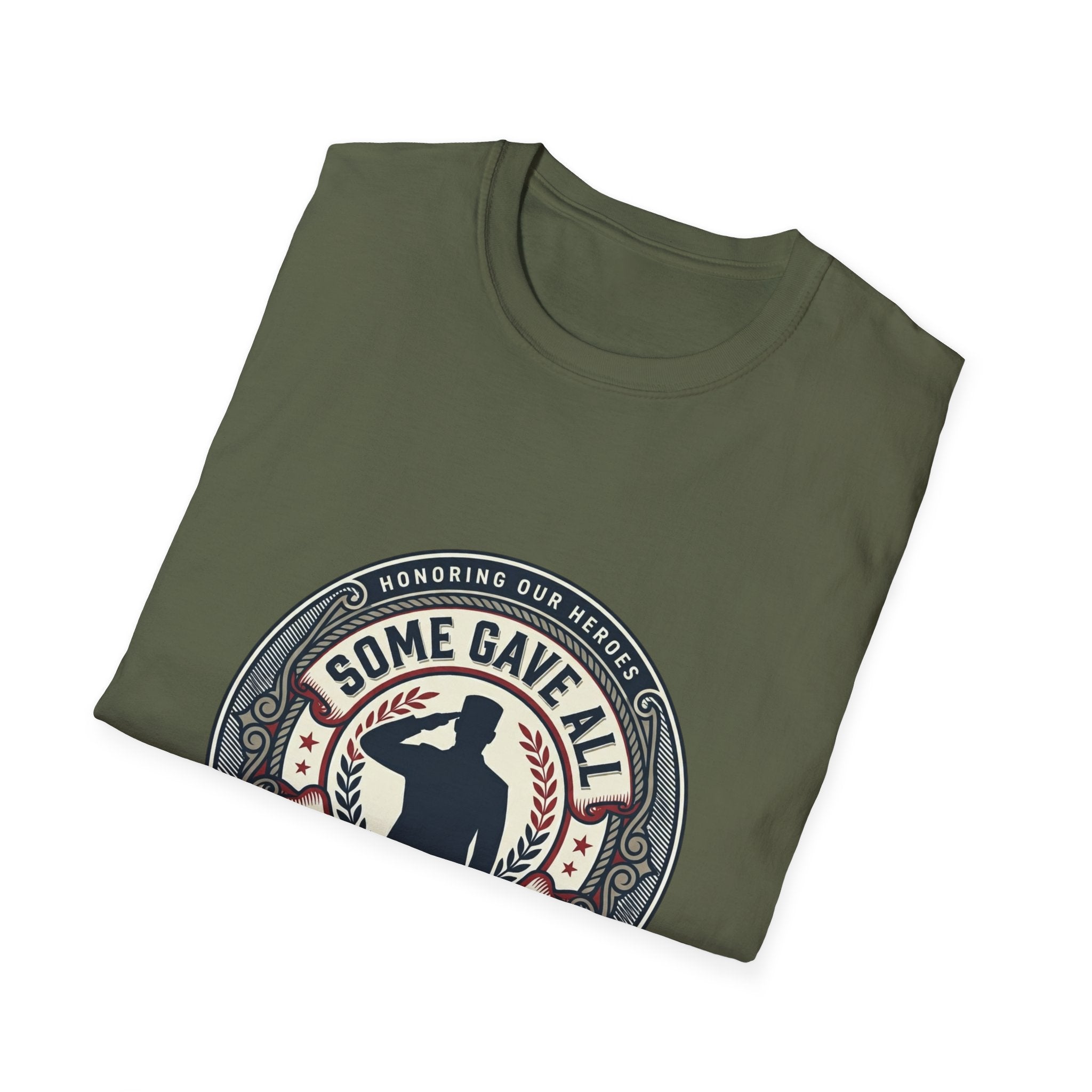 Veterans Memorial T-Shirt — "Some Gave All, All Gave Some" Tribute Tee