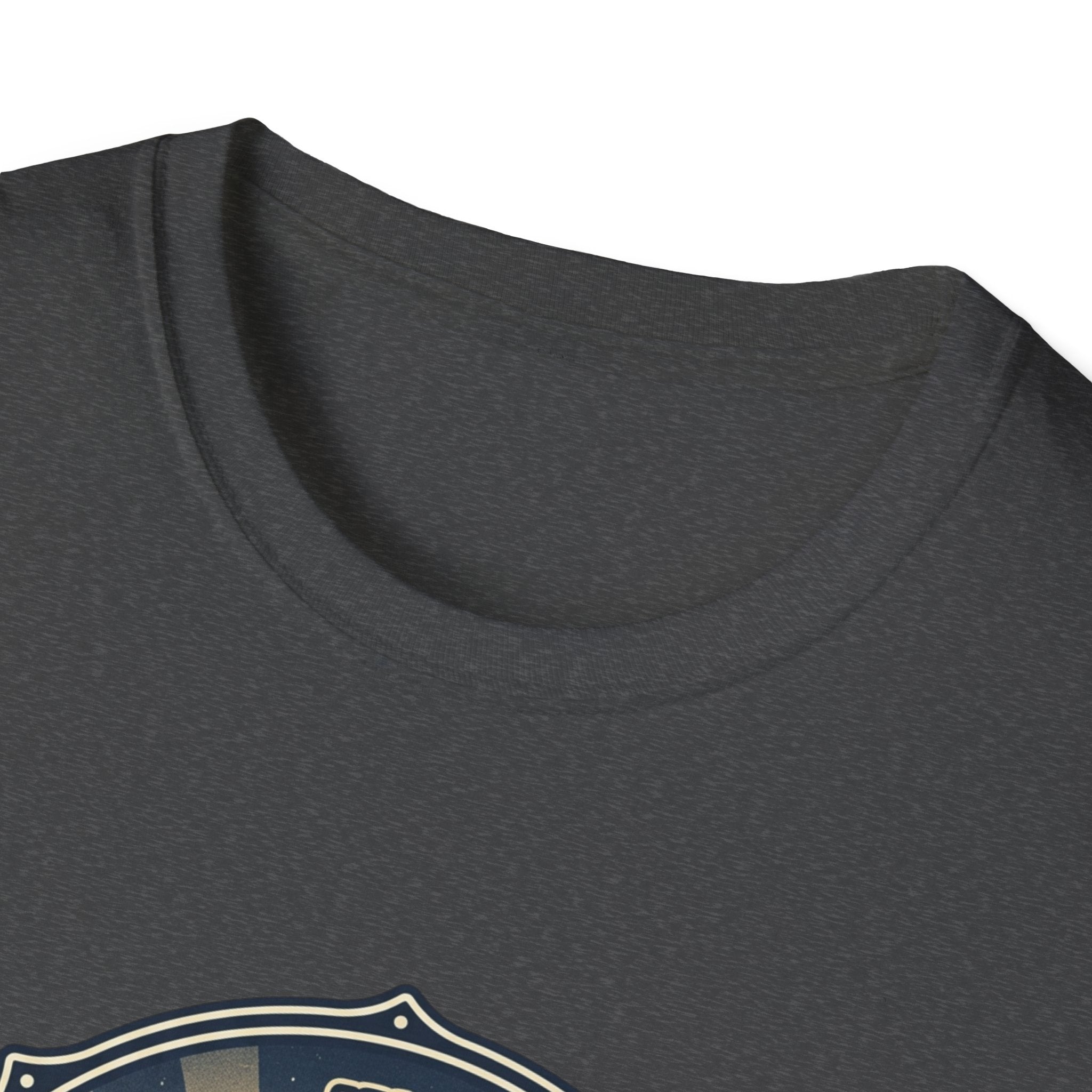 Christian T-Shirt — "Thankful God Is In Control" Cross Design