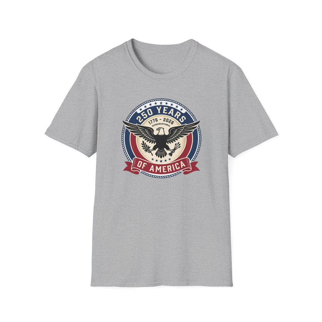 250 Years of America Eagle T-Shirt — 1776–2026 Patriotic Anniversary Tee