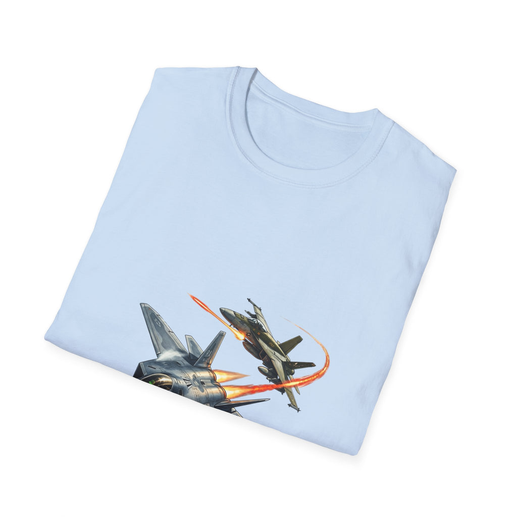Jet Fighter T-Shirt — Vintage Military Aviation Graphic Tee