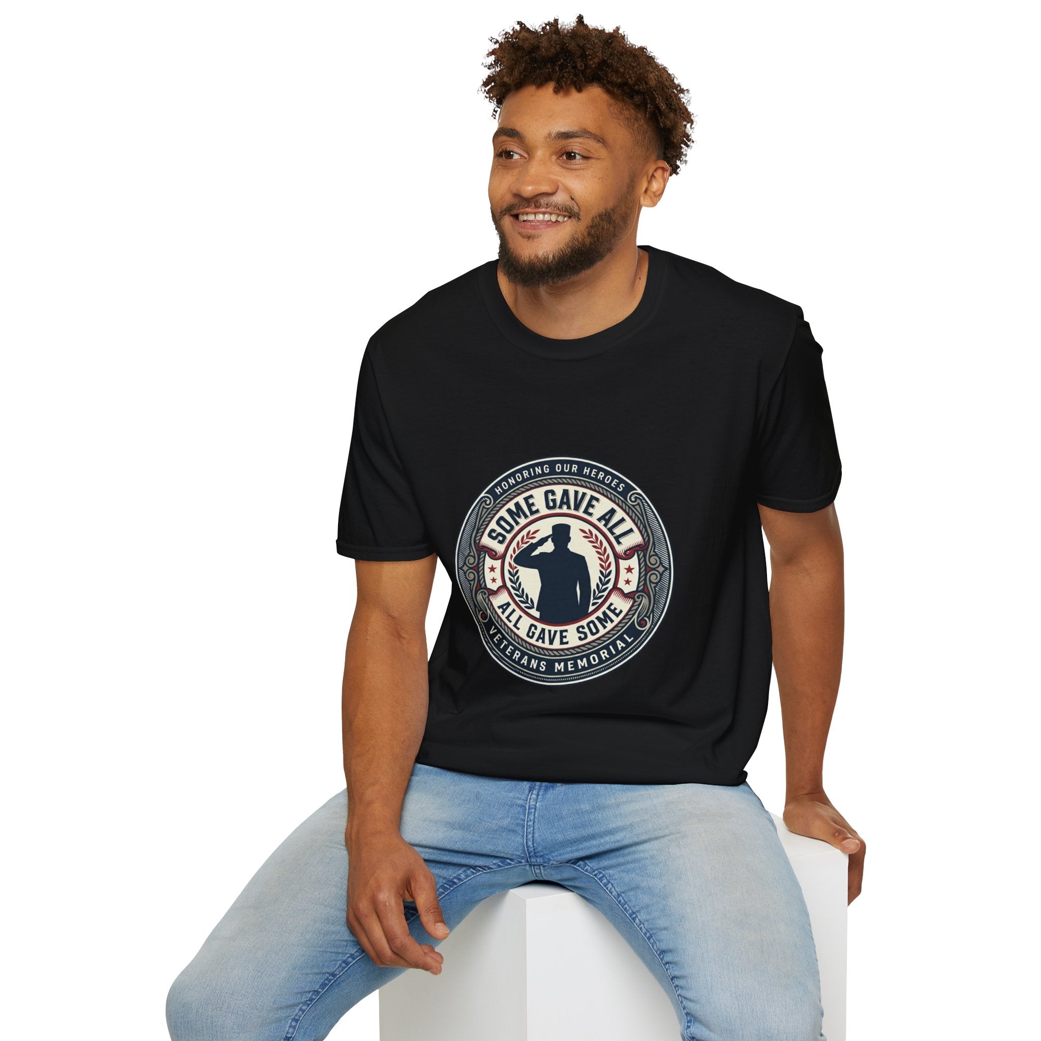 Veterans Memorial T-Shirt — "Some Gave All, All Gave Some" Tribute Tee